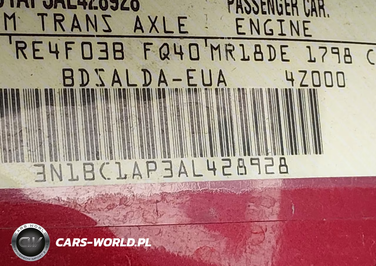 2010 Nissan Versa 1.8S VIN:3N1BC1AP3AL428928 - 9