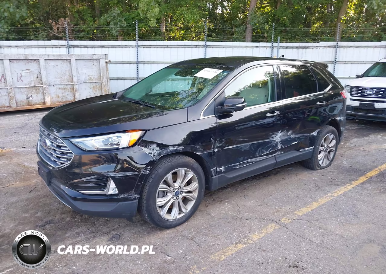 2019 Ford Edge Titanium VIN:2FMPK4K94KBB44322 - 2