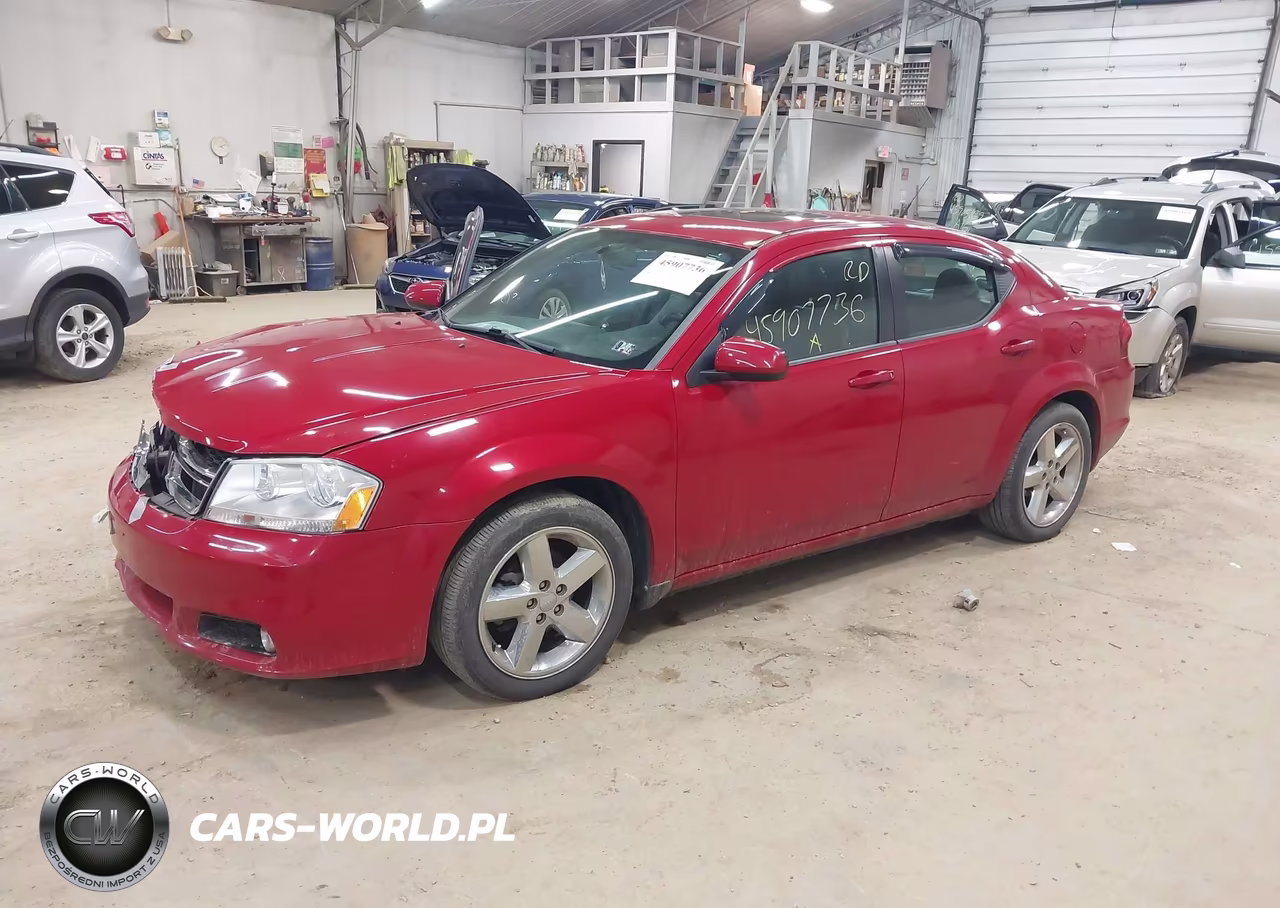 2011 Dodge Avenger Lux VIN:1B3BD2FG3BN514994 - 2