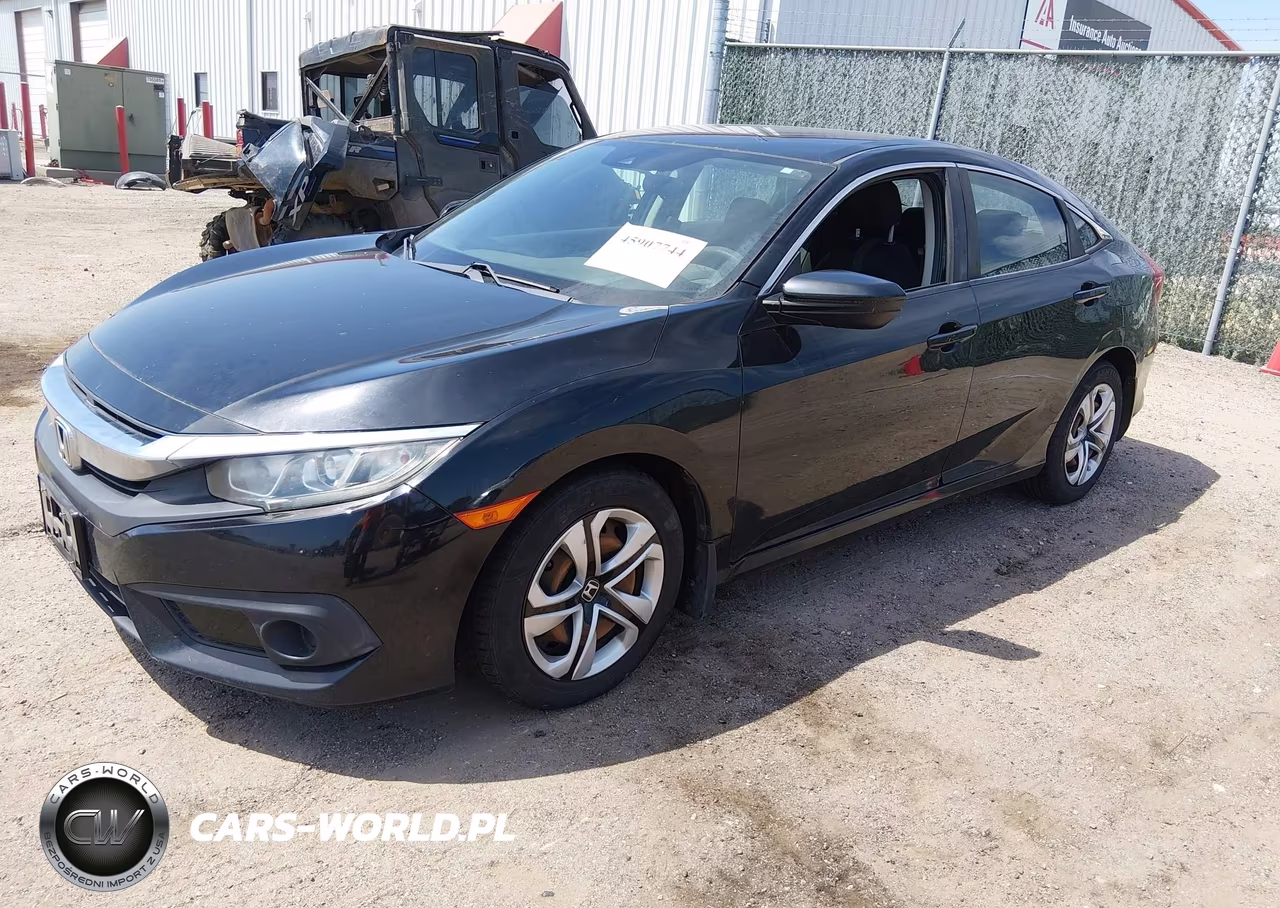 2018 Honda Civic Lx VIN:19XFC2F63JE033043 - 2