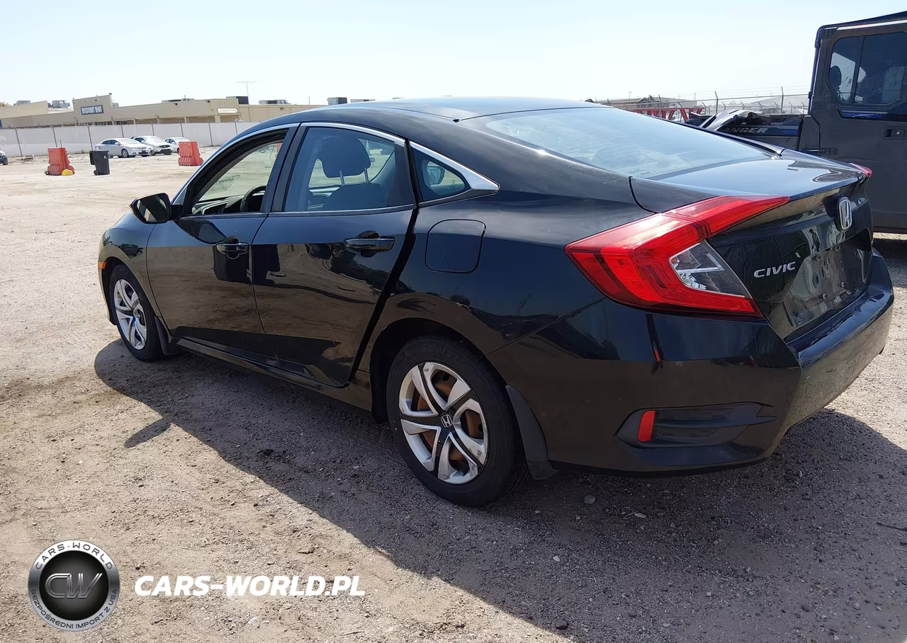 2018 Honda Civic Lx VIN:19XFC2F63JE033043 - 3
