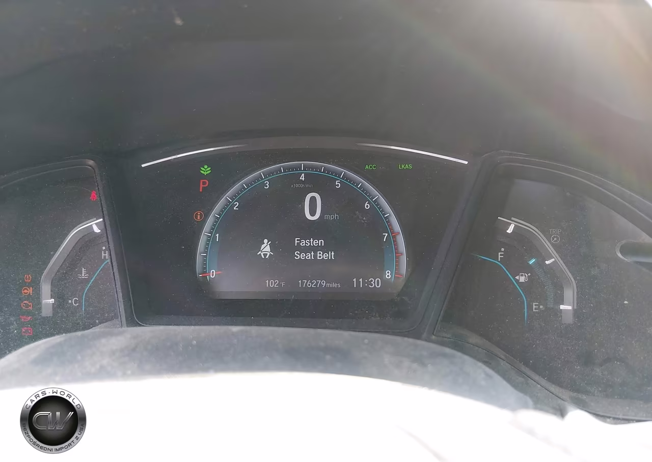 2018 Honda Civic Lx VIN:19XFC2F63JE033043 - 7