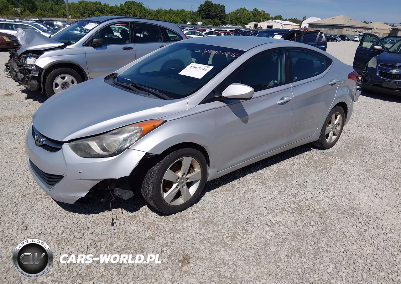 2012 Hyundai Elantra Gls (Ulsan Plant) VIN:KMHDH4AE9CU261552 - 2