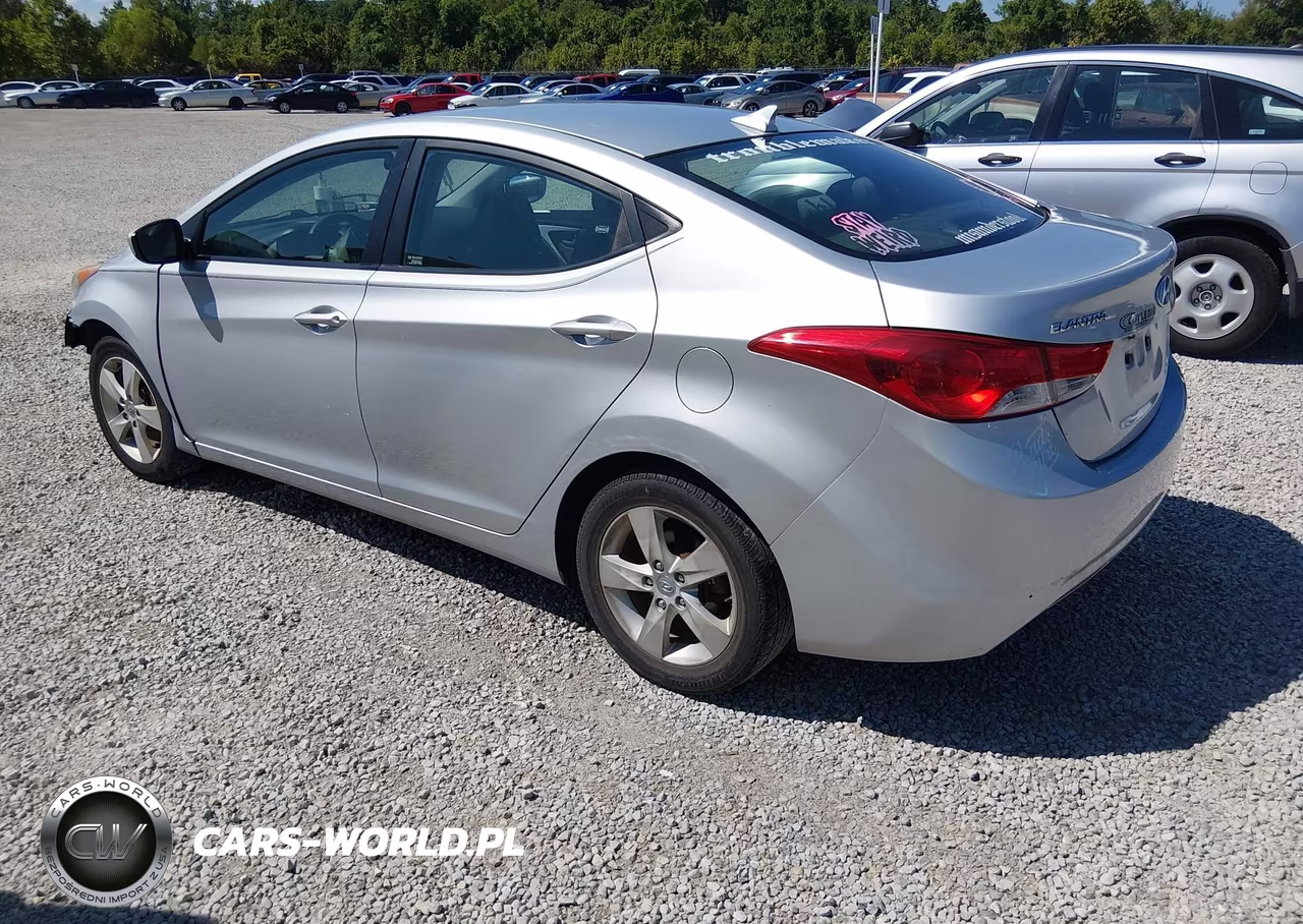 2012 Hyundai Elantra Gls (Ulsan Plant) VIN:KMHDH4AE9CU261552 - 3