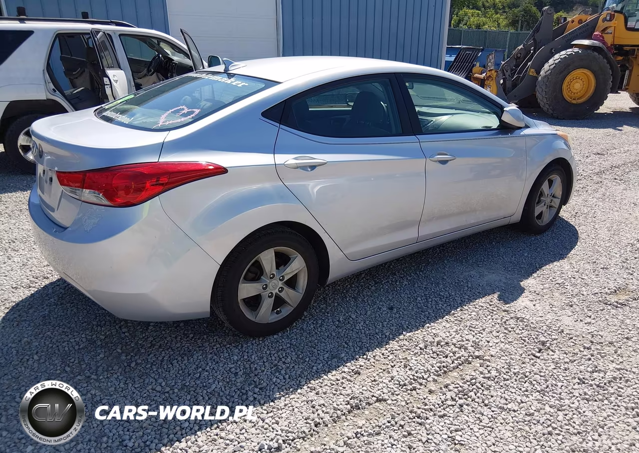 2012 Hyundai Elantra Gls (Ulsan Plant) VIN:KMHDH4AE9CU261552 - 4
