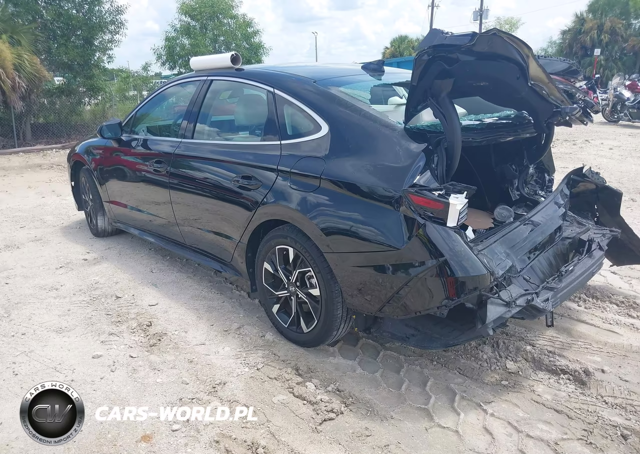 2024 Hyundai Sonata Sel VIN:KMHL64JA2RA354308 - 3
