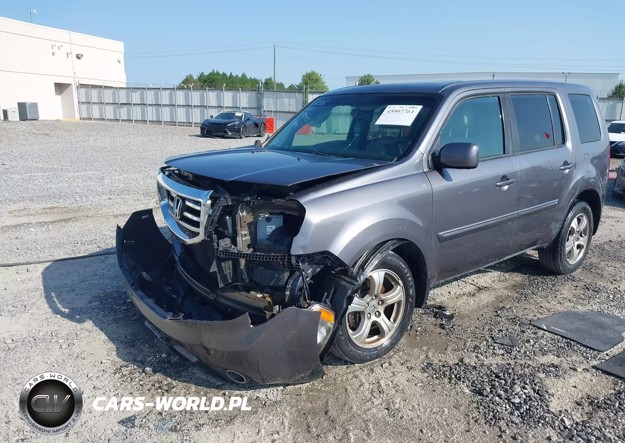 2015 Honda Pilot Ex-L VIN:5FNYF3H50FB034212 - 2
