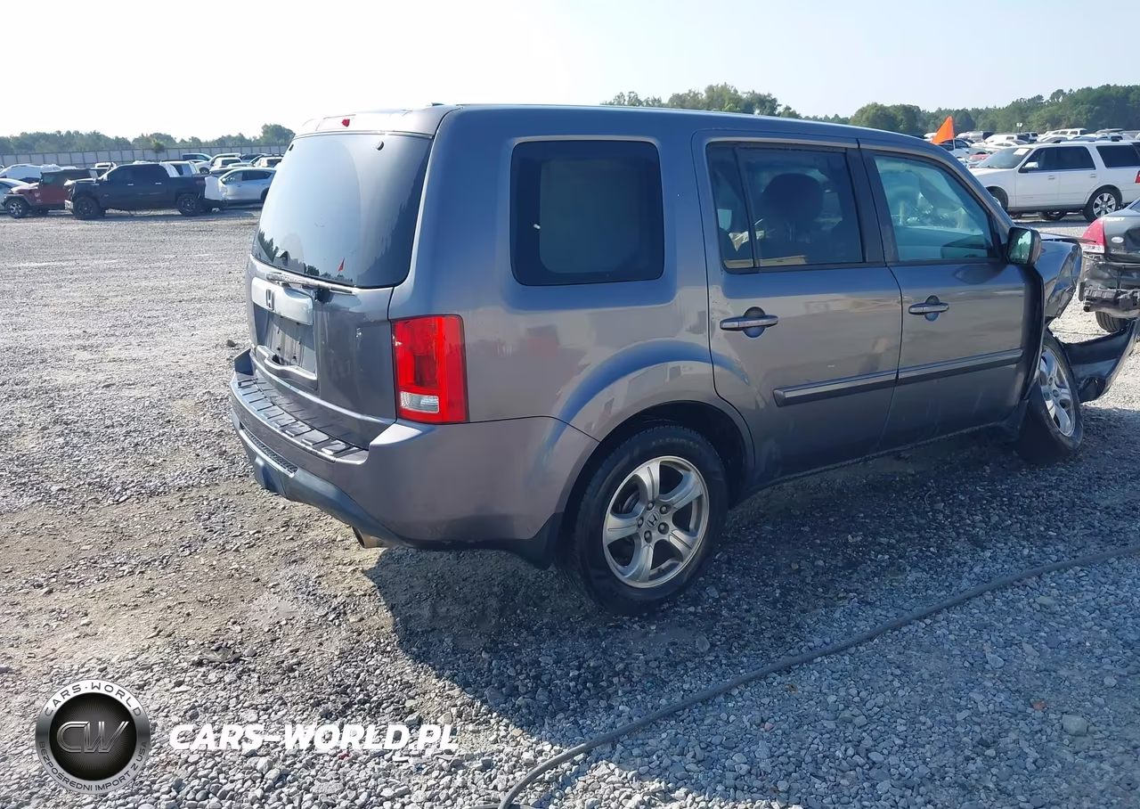 2015 Honda Pilot Ex-L VIN:5FNYF3H50FB034212 - 4