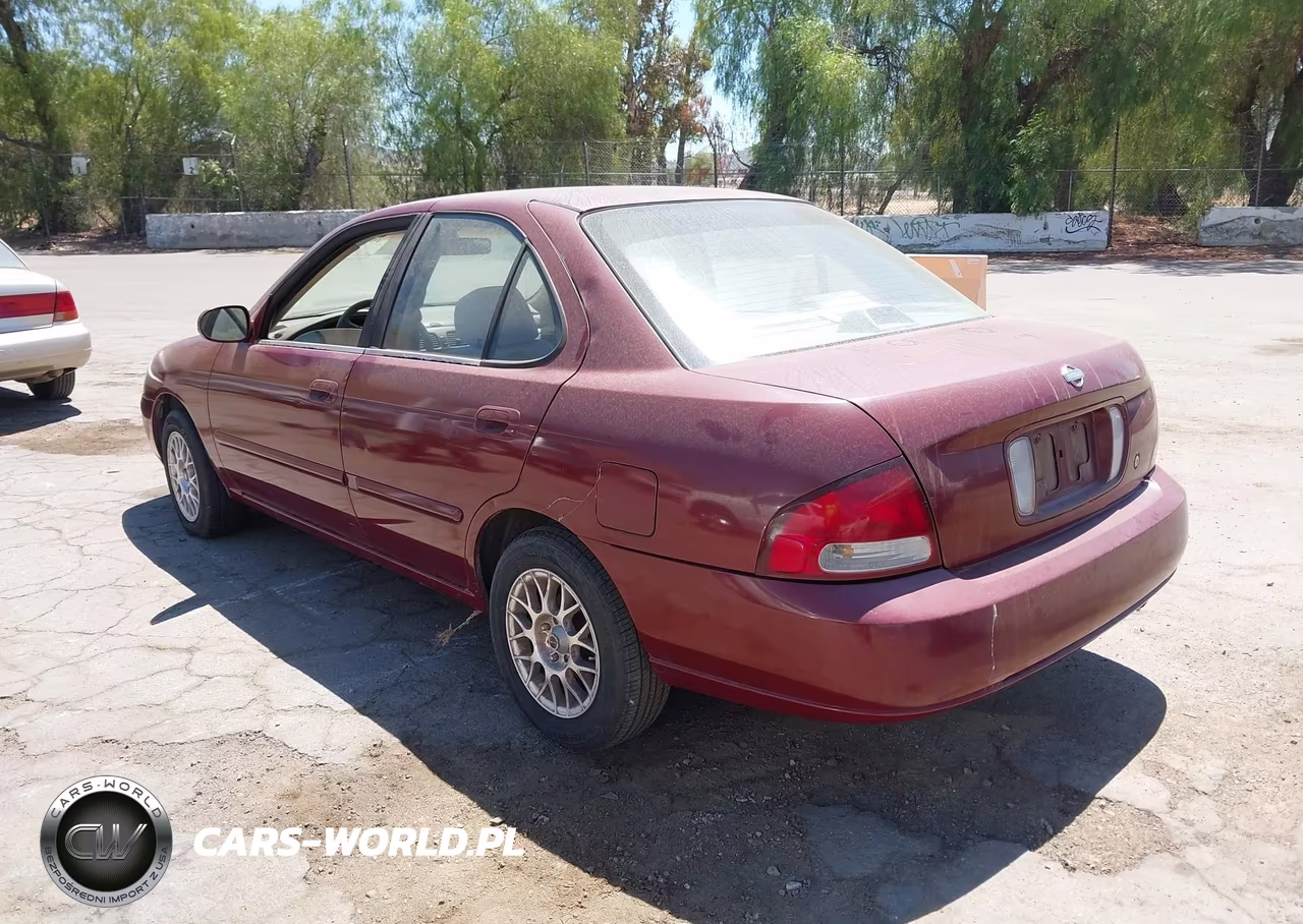 2001 Nissan Sentra Gxe VIN:3N1CB51D51L447520 - 3