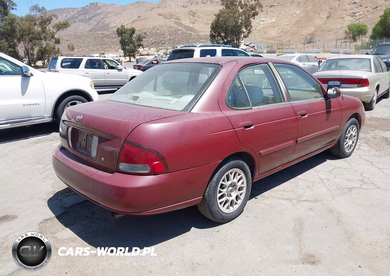 2001 Nissan Sentra Gxe VIN:3N1CB51D51L447520 - 4