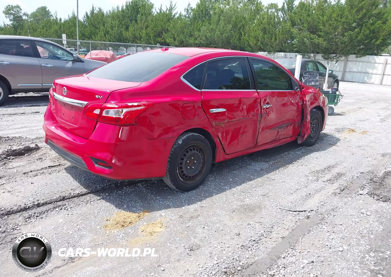 2017 Nissan Sentra Sv VIN:3N1AB7AP9HL688228 - 4