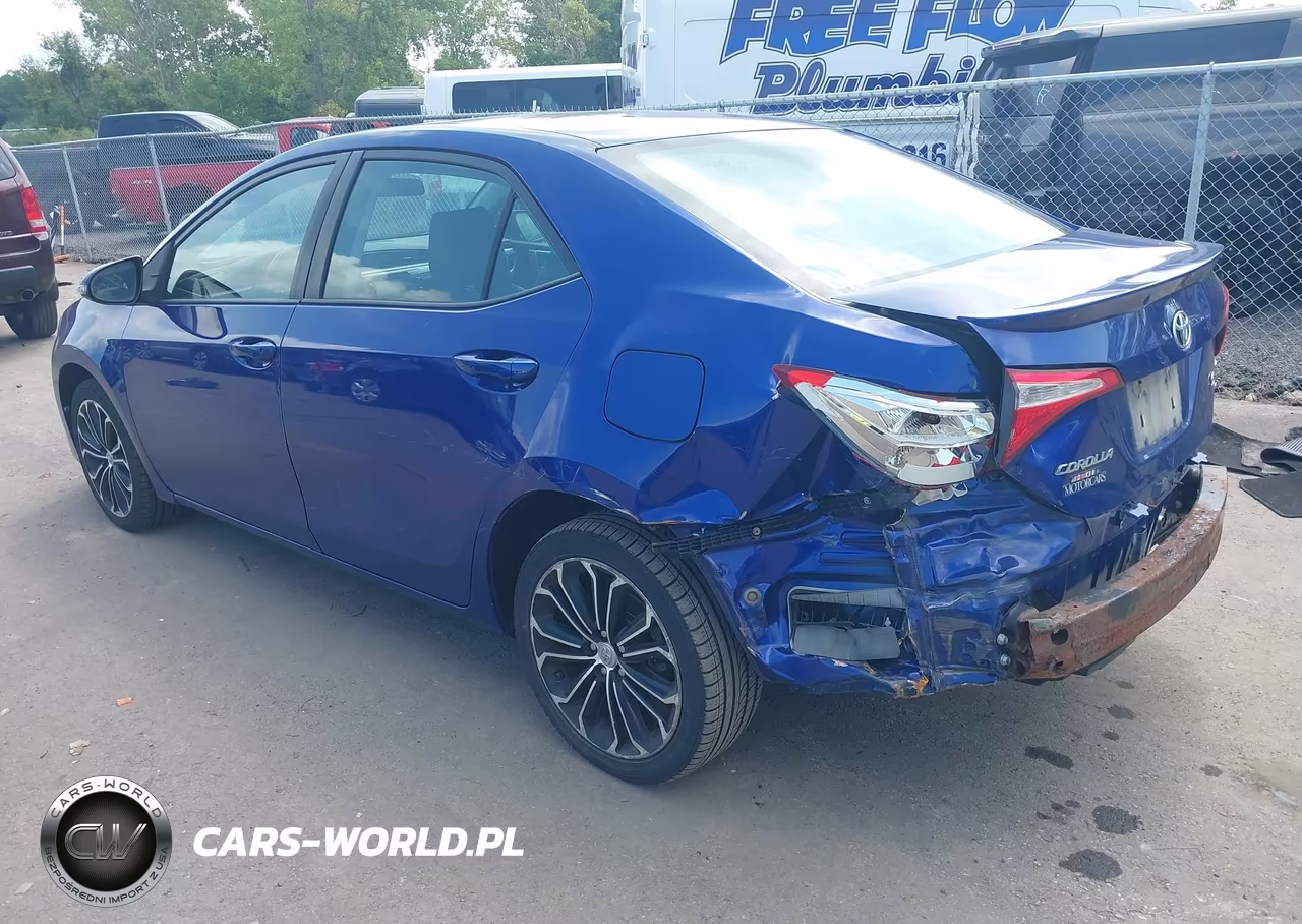 2016 Toyota Corolla S Plus VIN:5YFBURHE3GP405223 - 3