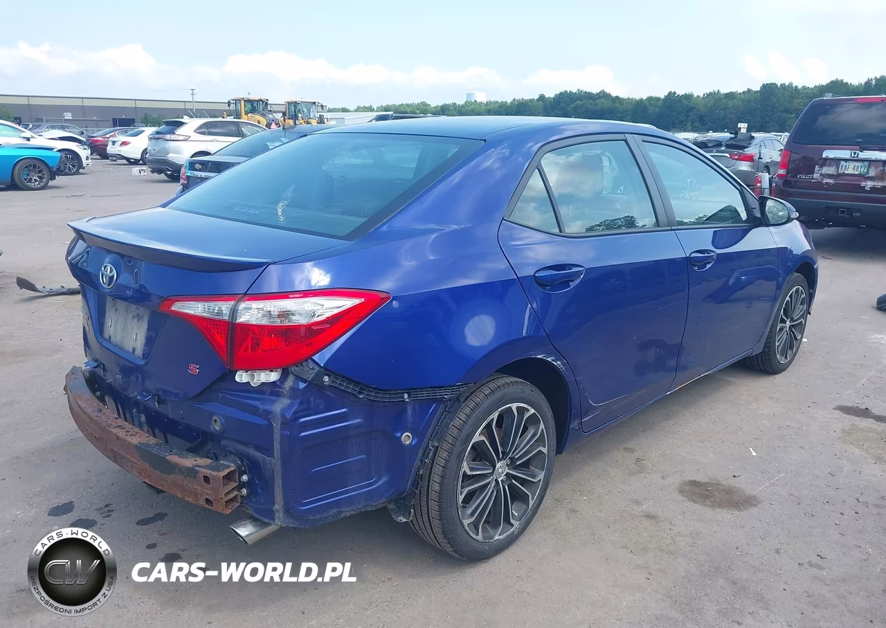 2016 Toyota Corolla S Plus VIN:5YFBURHE3GP405223 - 4