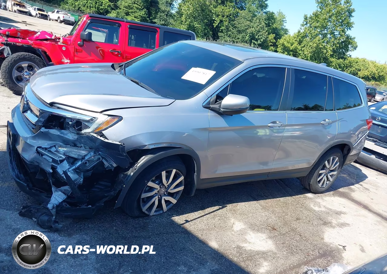 2022 Honda Pilot Awd Ex-L VIN:5FNYF6H56NB083821 - 14