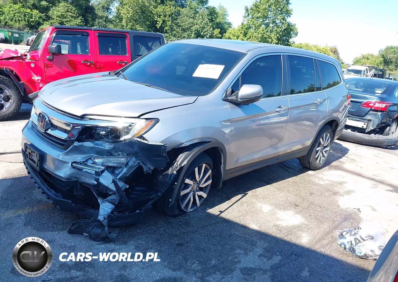 2022 Honda Pilot Awd Ex-L VIN:5FNYF6H56NB083821 - 2