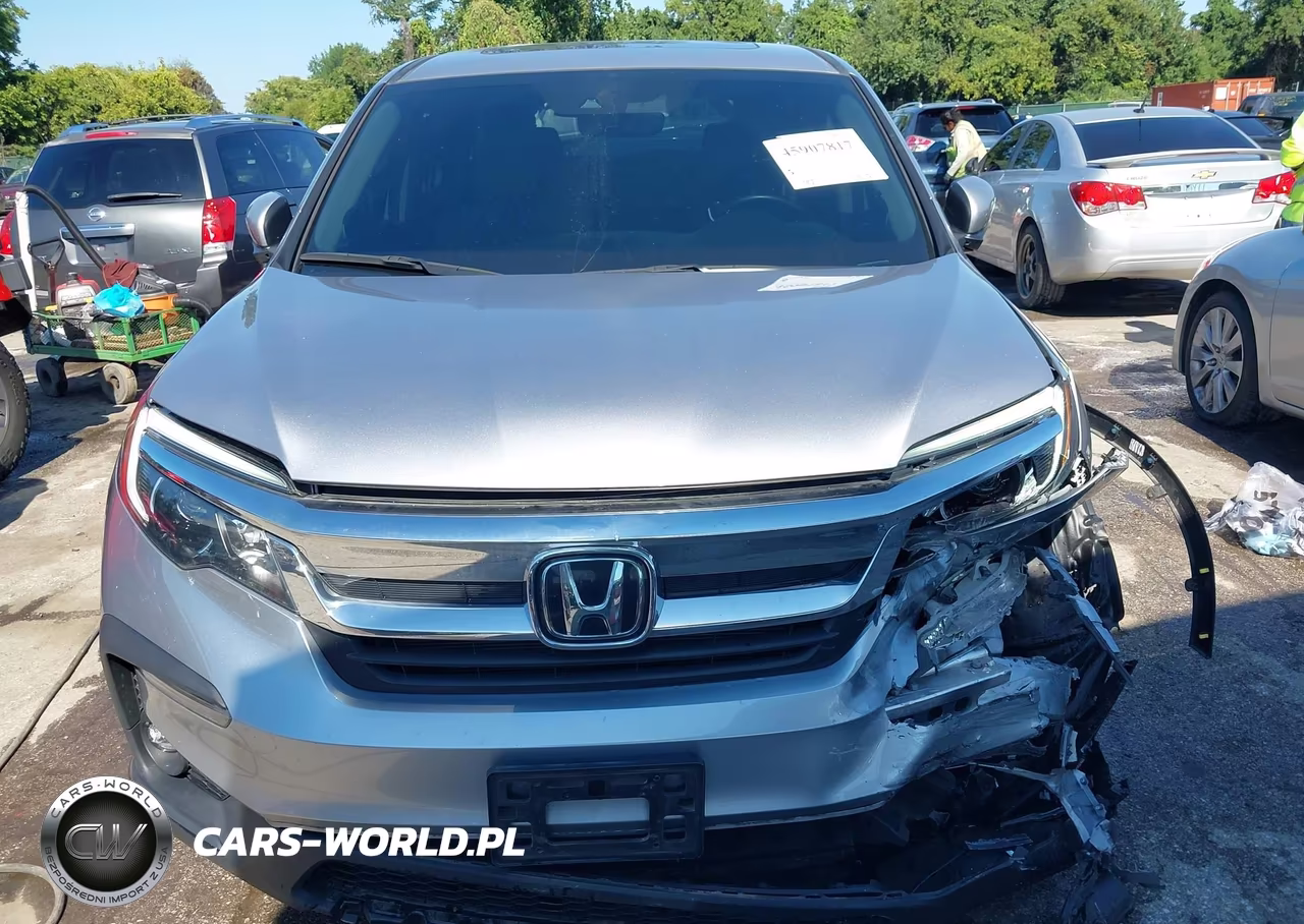 2022 Honda Pilot Awd Ex-L VIN:5FNYF6H56NB083821 - 6