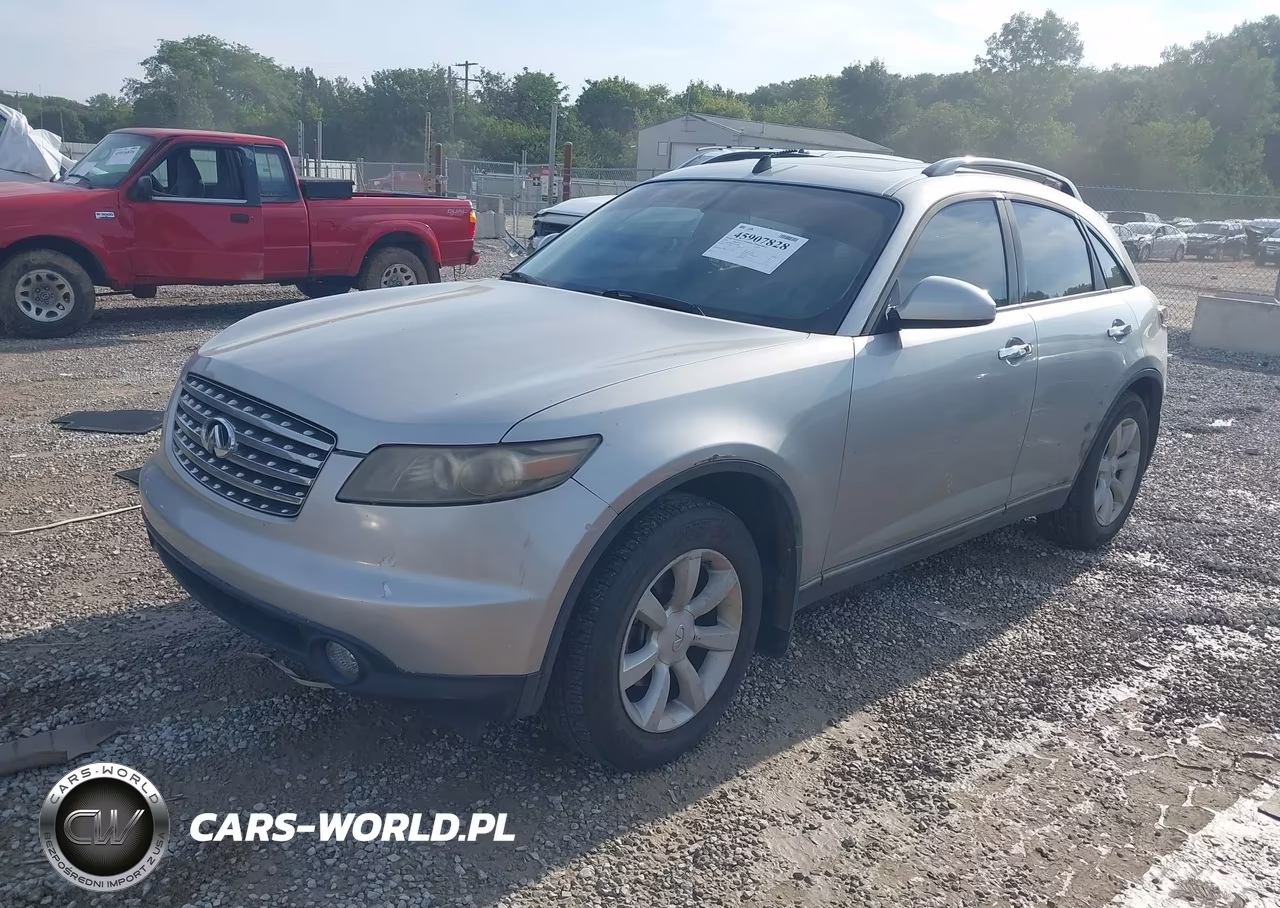 2004 Infiniti Fx35 VIN:JNRAS08W54X219444 - 2