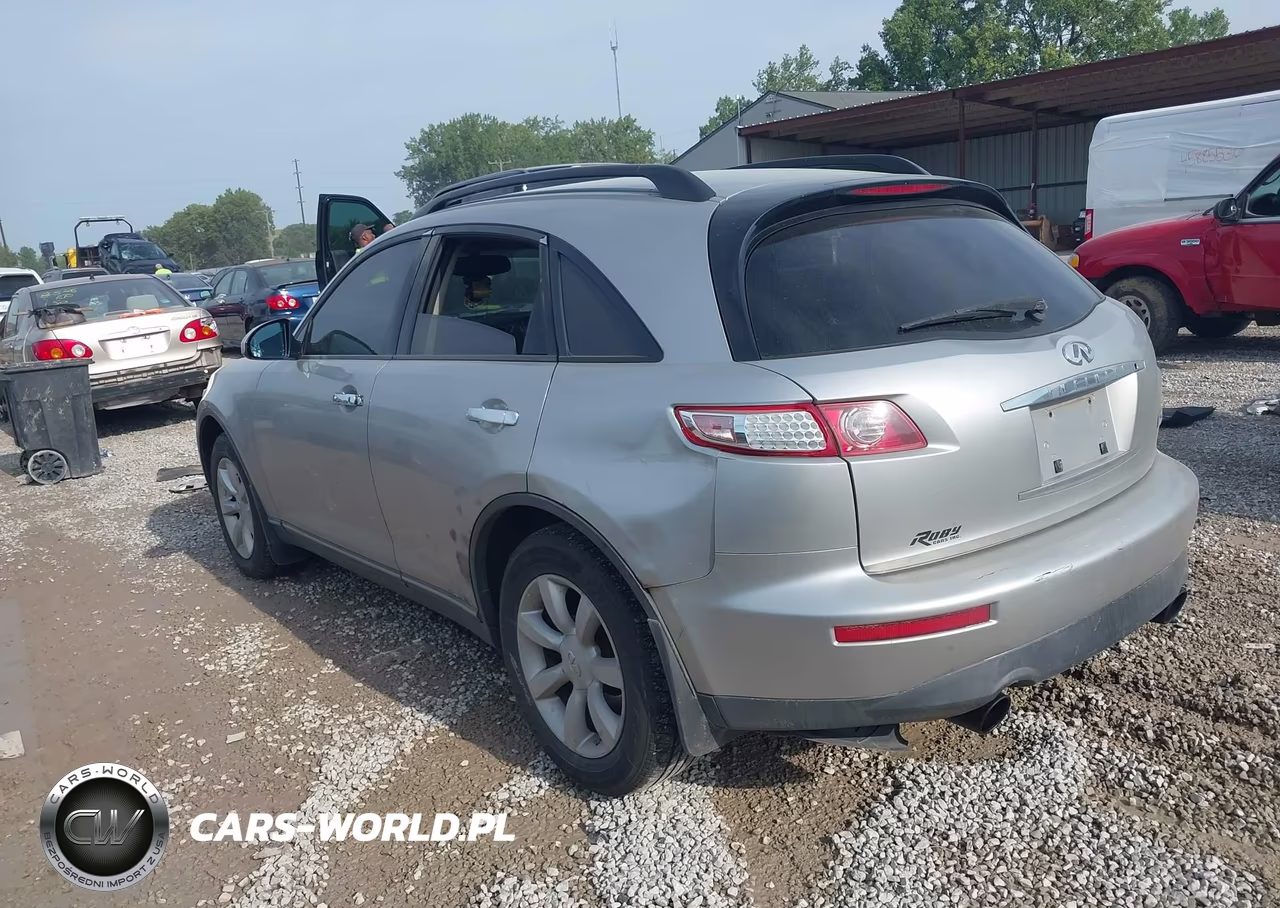 2004 Infiniti Fx35 VIN:JNRAS08W54X219444 - 3