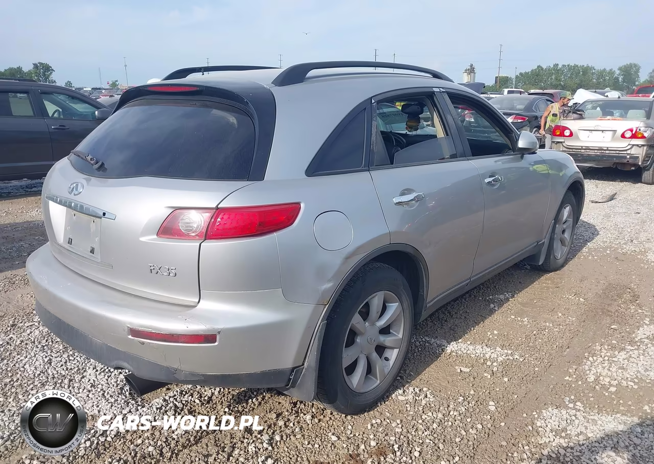 2004 Infiniti Fx35 VIN:JNRAS08W54X219444 - 4