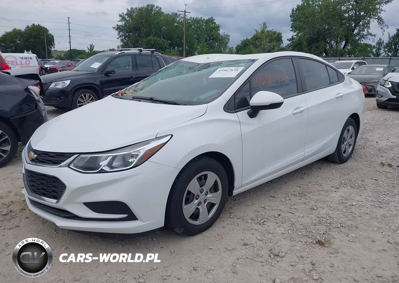 2018 Chevrolet Cruze Ls Auto VIN:1G1BC5SMXJ7158392 - 2