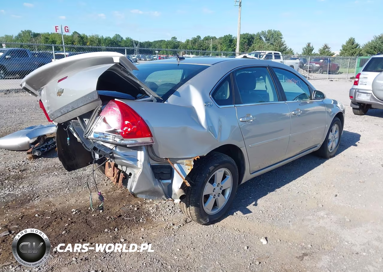 2008 Chevrolet Impala Lt VIN:2G1WT58N681329812 - 4