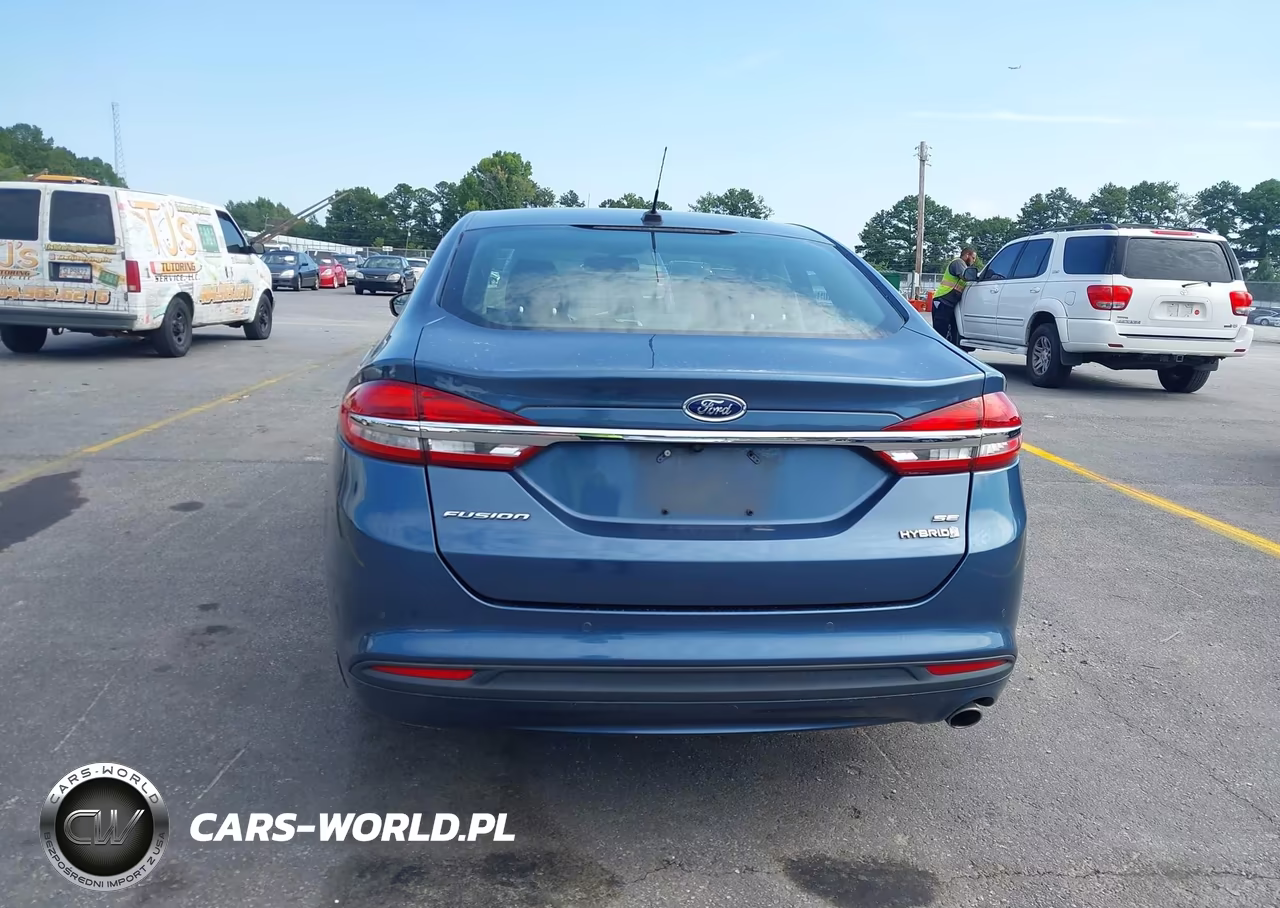 2018 Ford Fusion Hybrid Se VIN:3FA6P0LU6JR287176 - 16