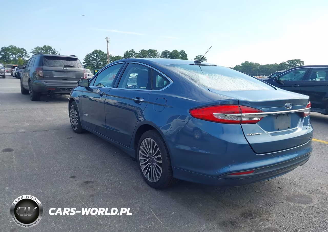 2018 Ford Fusion Hybrid Se VIN:3FA6P0LU6JR287176 - 3