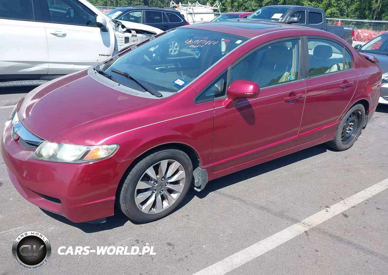 2009 Honda Civic Ex-L VIN:1HGFA16999L015970 - 2