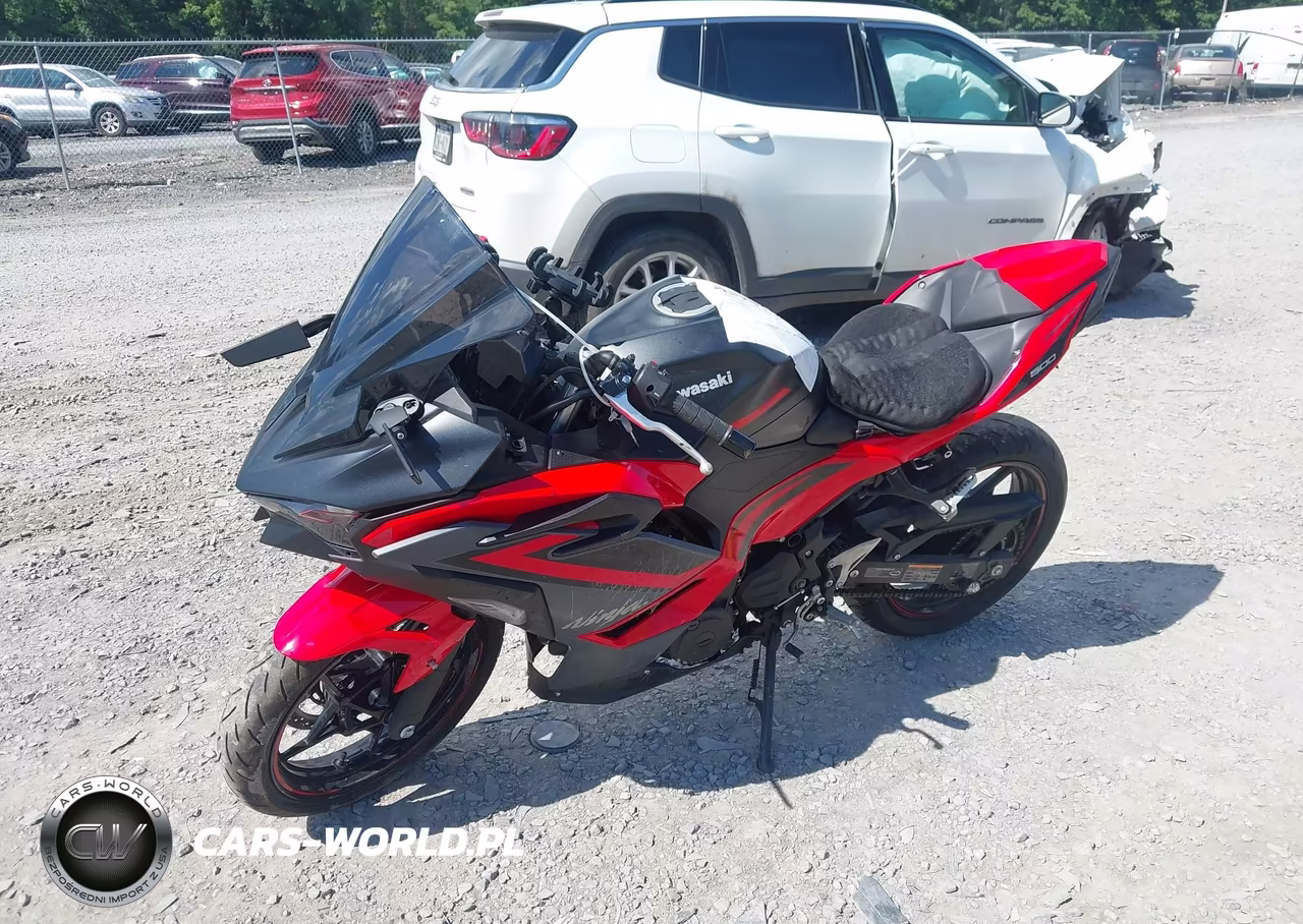 2024 Kawasaki Ex500 A-B VIN:ML5EXGJ14RDA25097 - 2