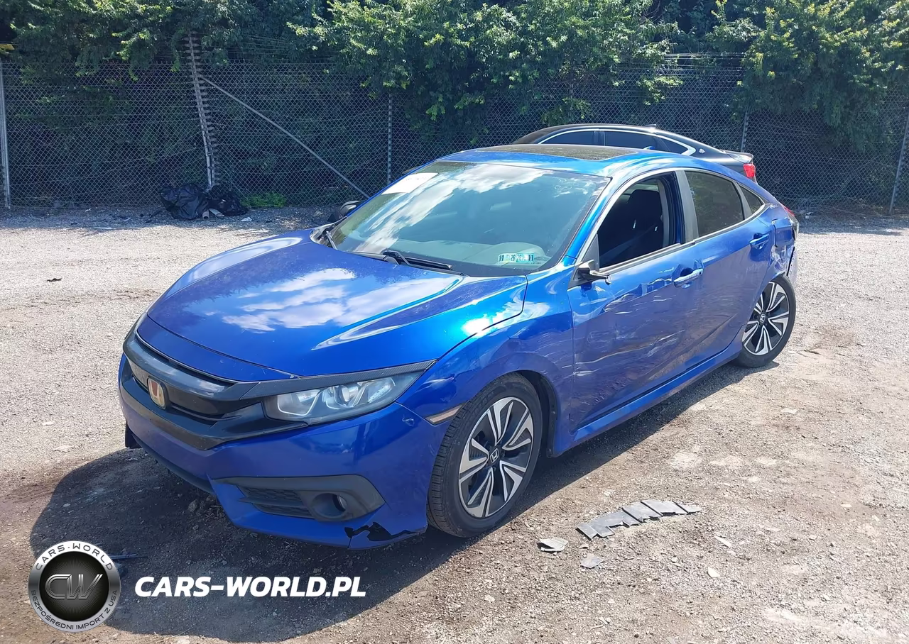 2017 Honda Civic Ex-T VIN:2HGFC1F37HH644192 - 2