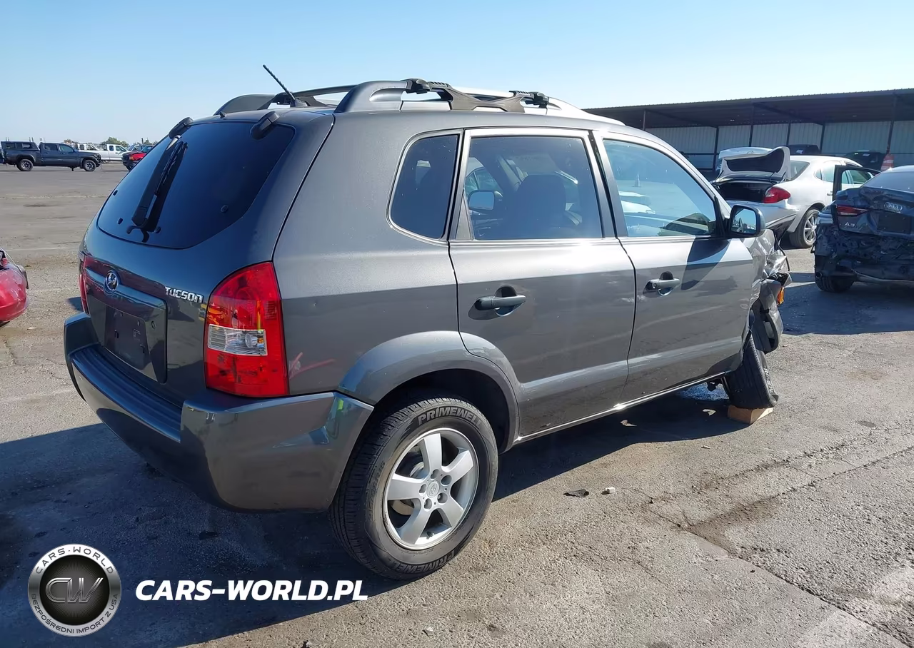 2007 Hyundai Tucson Gls VIN:KM8JM12B57U498126 - 4