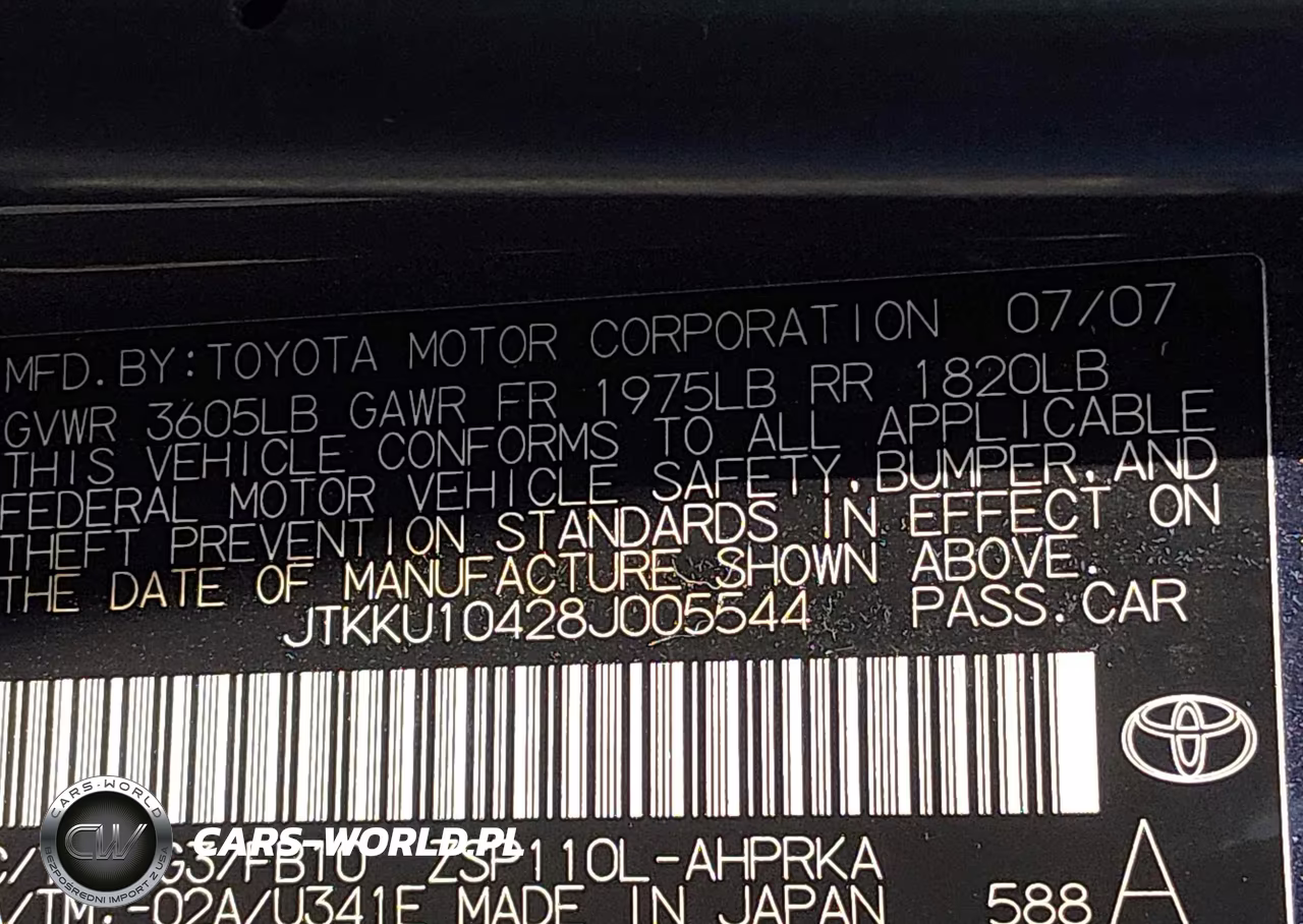 2008 Scion Xd VIN:JTKKU10428J005544 - 9