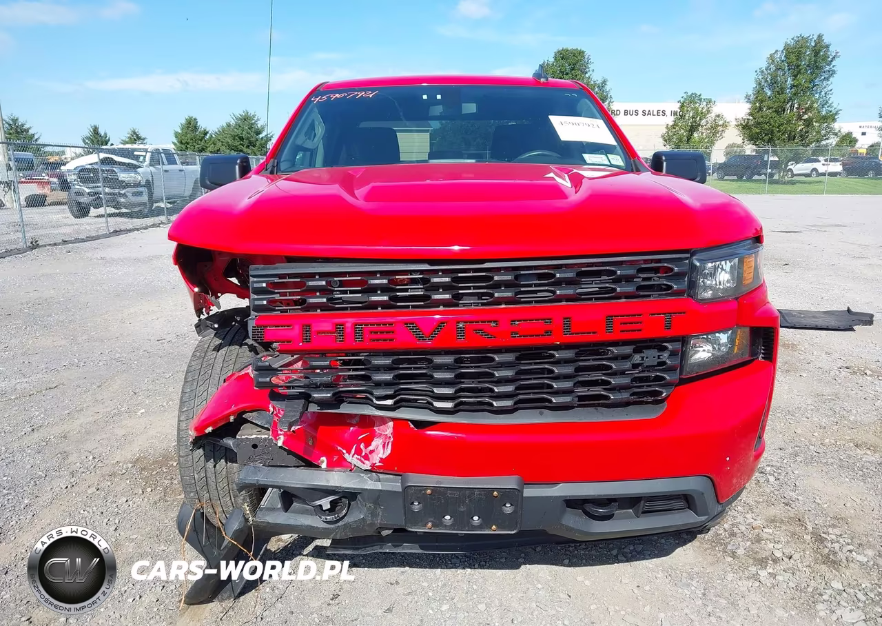 2020 Chevrolet Silverado 1500 4Wd Short Bed Custom VIN:3GCPYBEK9LG250527 - 12