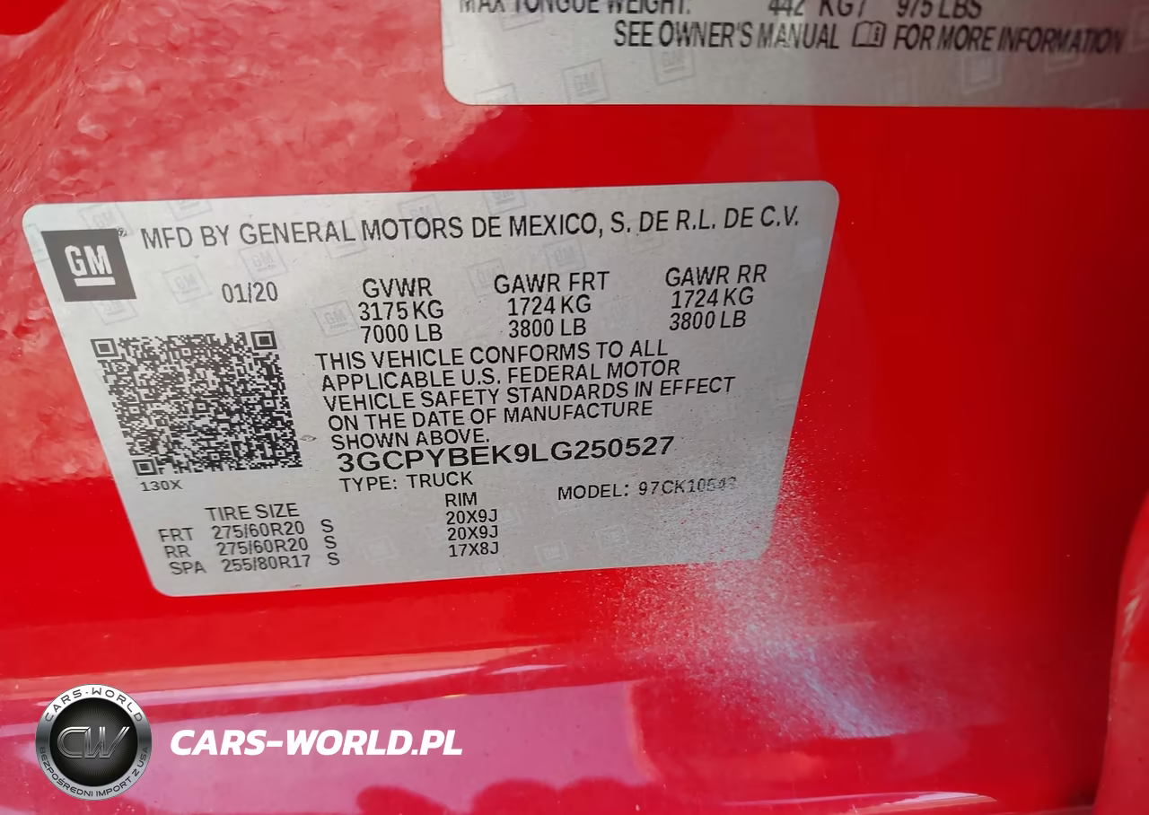 2020 Chevrolet Silverado 1500 4Wd Short Bed Custom VIN:3GCPYBEK9LG250527 - 9