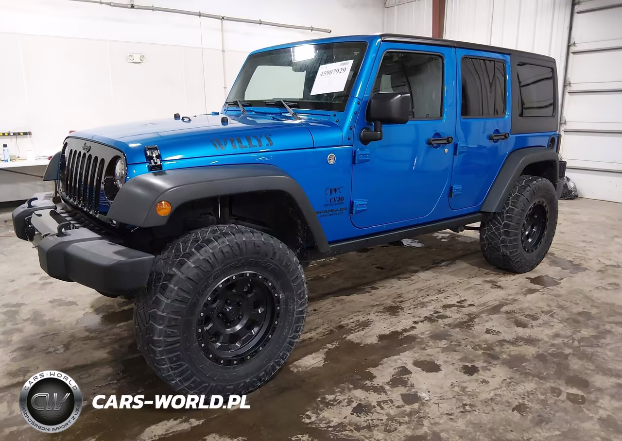 2016 Jeep Wrangler Unlimited Willys Wheeler VIN:1C4BJWDG8GL278105 - 2