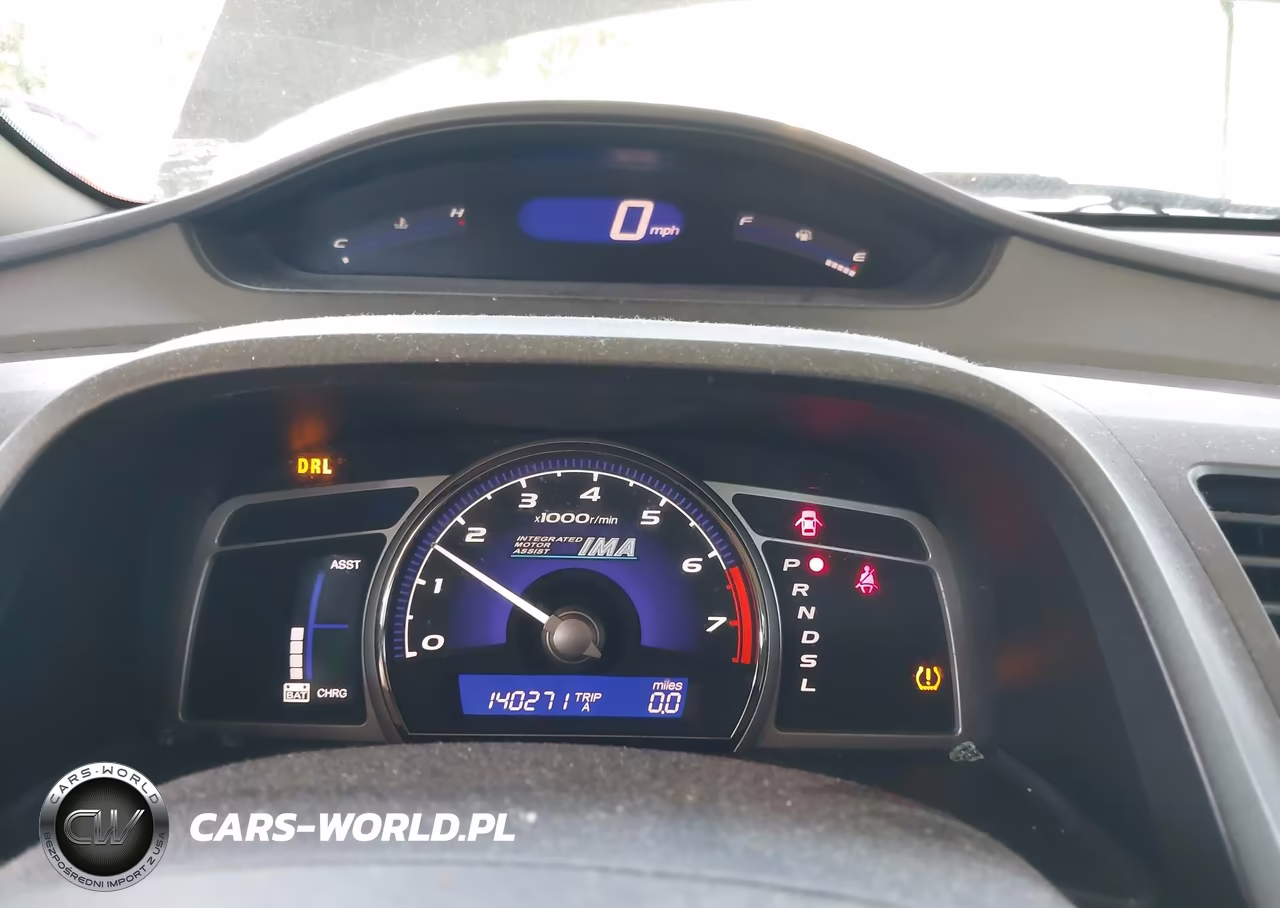 2009 Honda Civic Hybrid VIN:JHMFA36279S001406 - 7