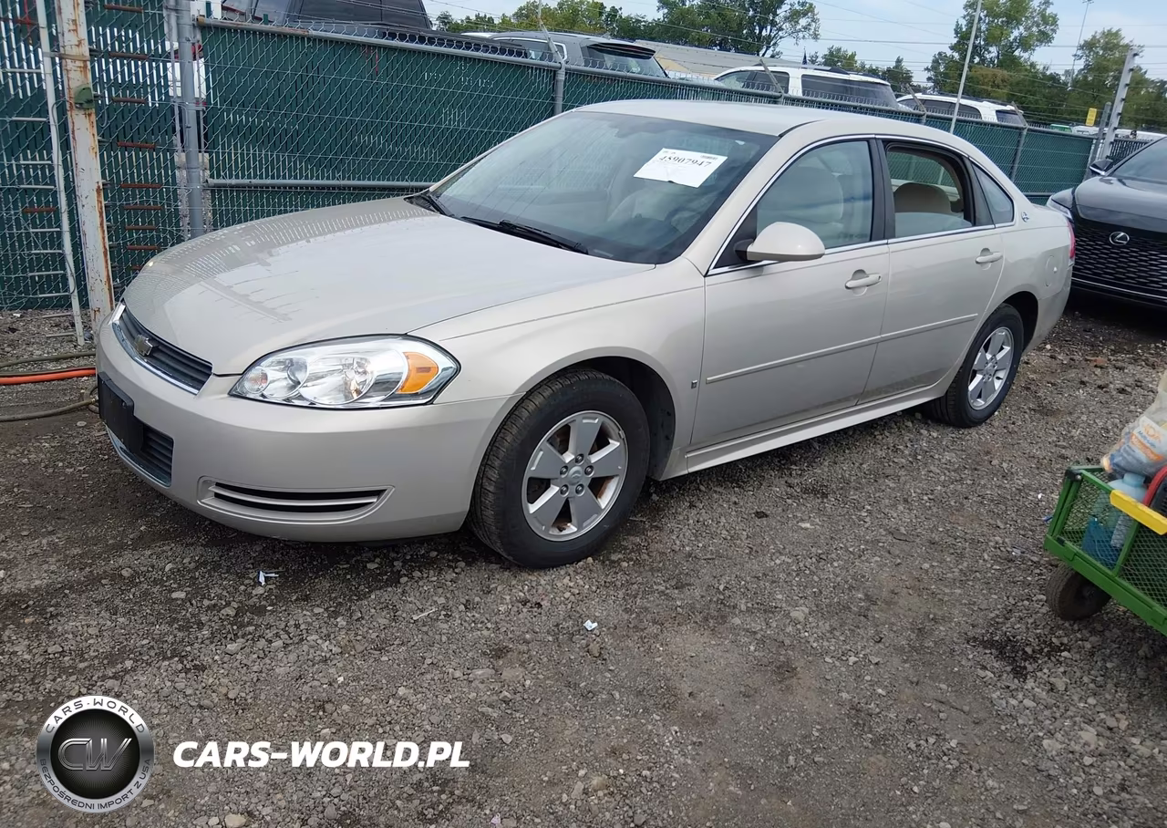 2009 Chevrolet Impala Ls VIN:2G1WB57K091252334 - 2