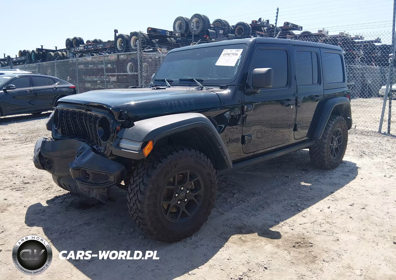 2024 Jeep Wrangler 4-Door Willys 4X4 VIN:1C4PJXDG2RW356794 - 2