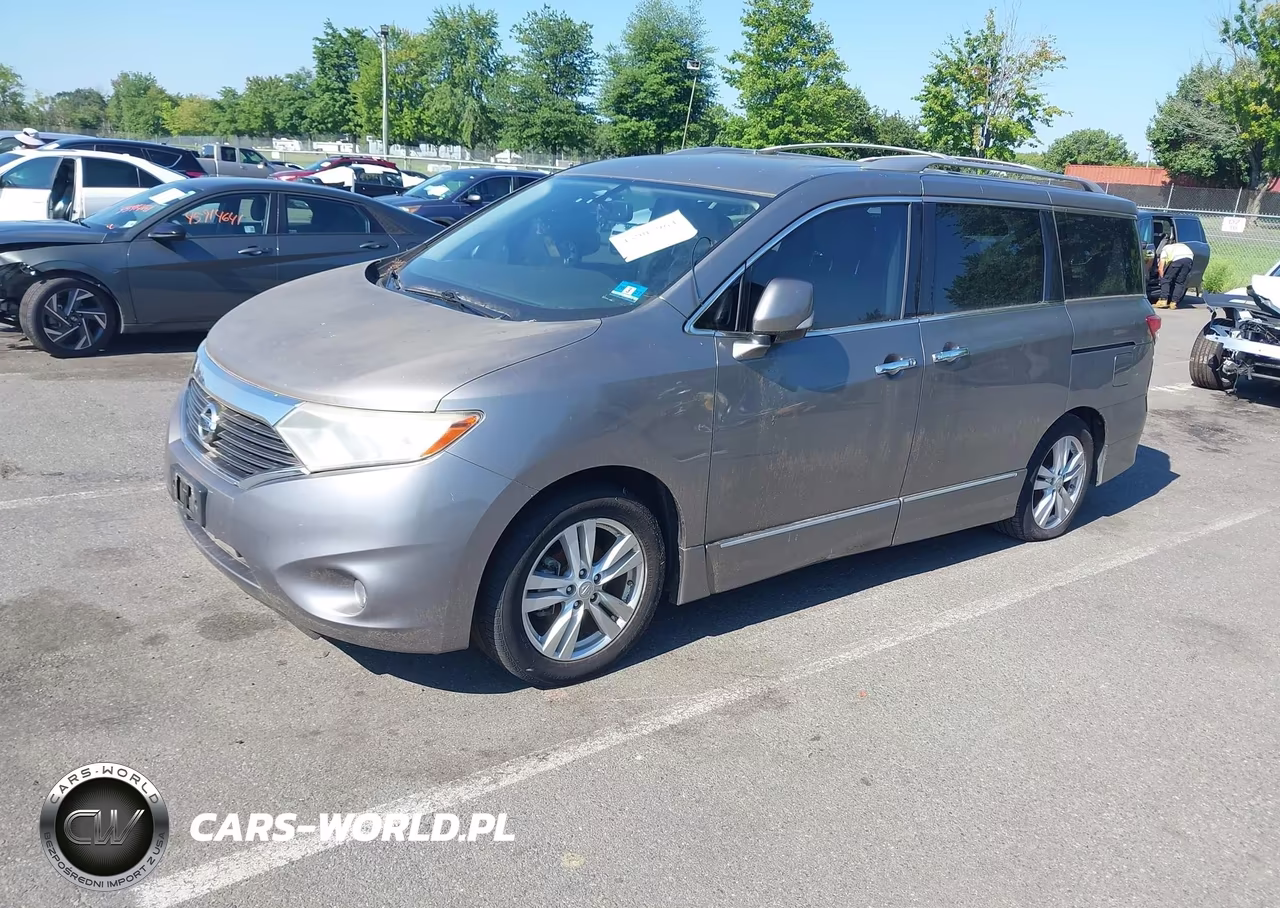 2012 Nissan Quest Le VIN:JN8AE2KP6C9035853 - 2