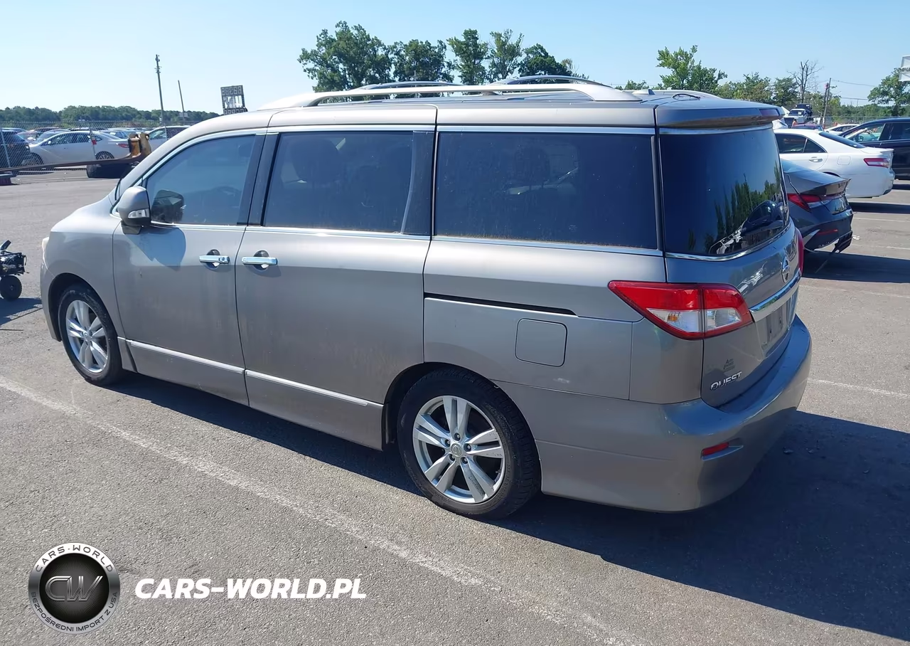 2012 Nissan Quest Le VIN:JN8AE2KP6C9035853 - 3