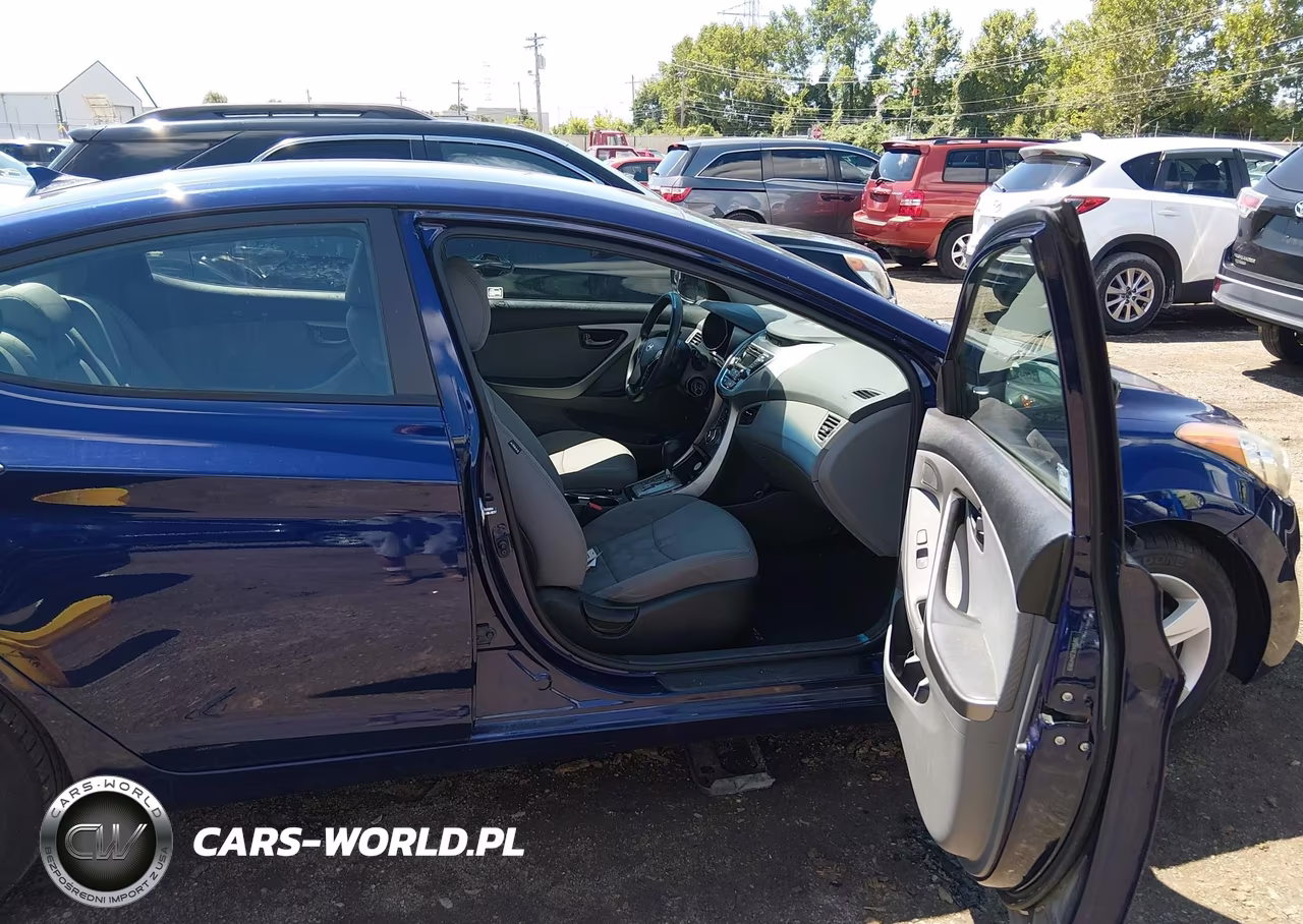 2013 Hyundai Elantra Gls VIN:5NPDH4AE2DH419939 - 5