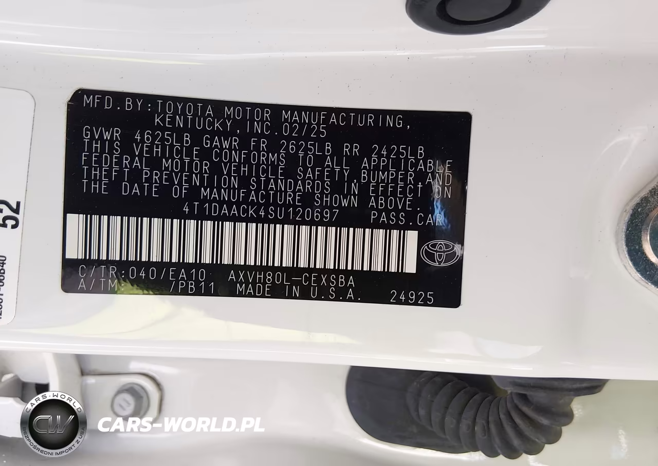 2025 Toyota Camry Se VIN:4T1DAACK4SU120697 - 9