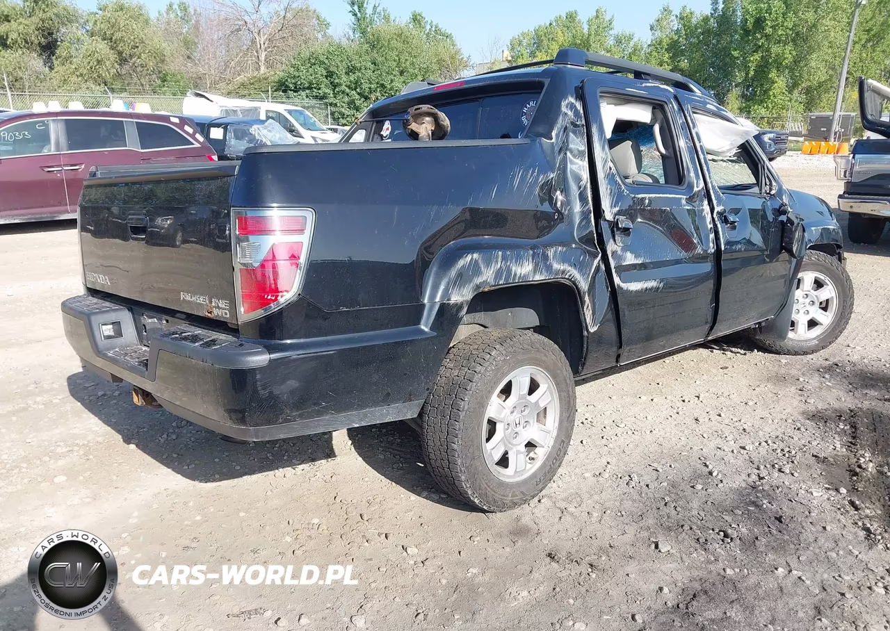 2012 Honda Ridgeline Rts VIN:5FPYK1F44CB455167 - 4