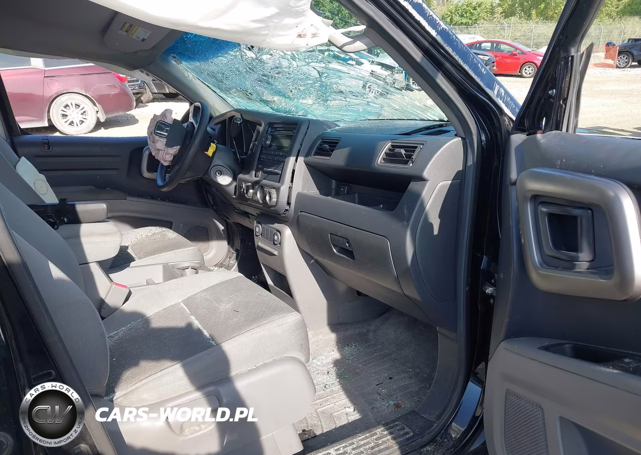 2012 Honda Ridgeline Rts VIN:5FPYK1F44CB455167 - 5
