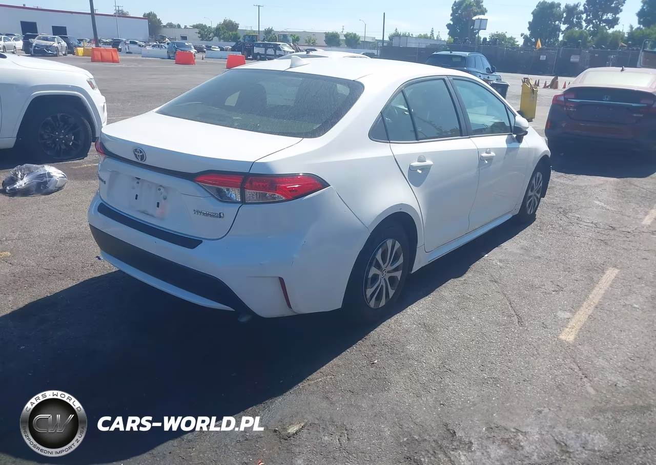 2022 Toyota Corolla Hybrid Le VIN:JTDEAMDE2N3000507 - 4