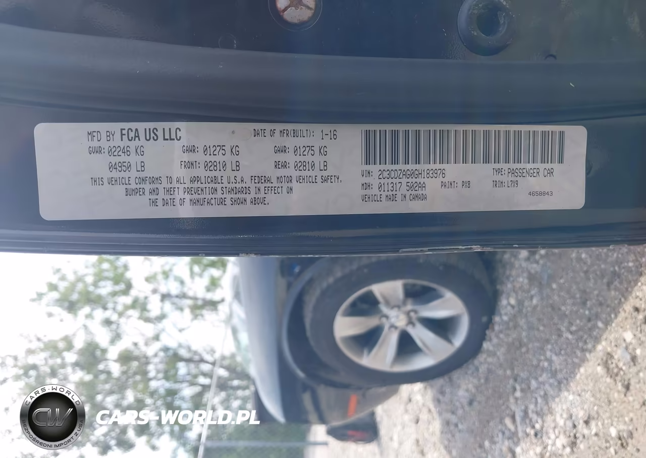 2016 Dodge Challenger Sxt VIN:2C3CDZAG0GH183976 - 9