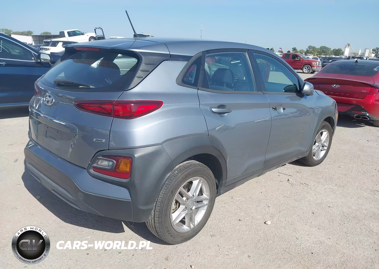 2021 Hyundai Kona Se VIN:KM8K1CAA0MU645417 - 4