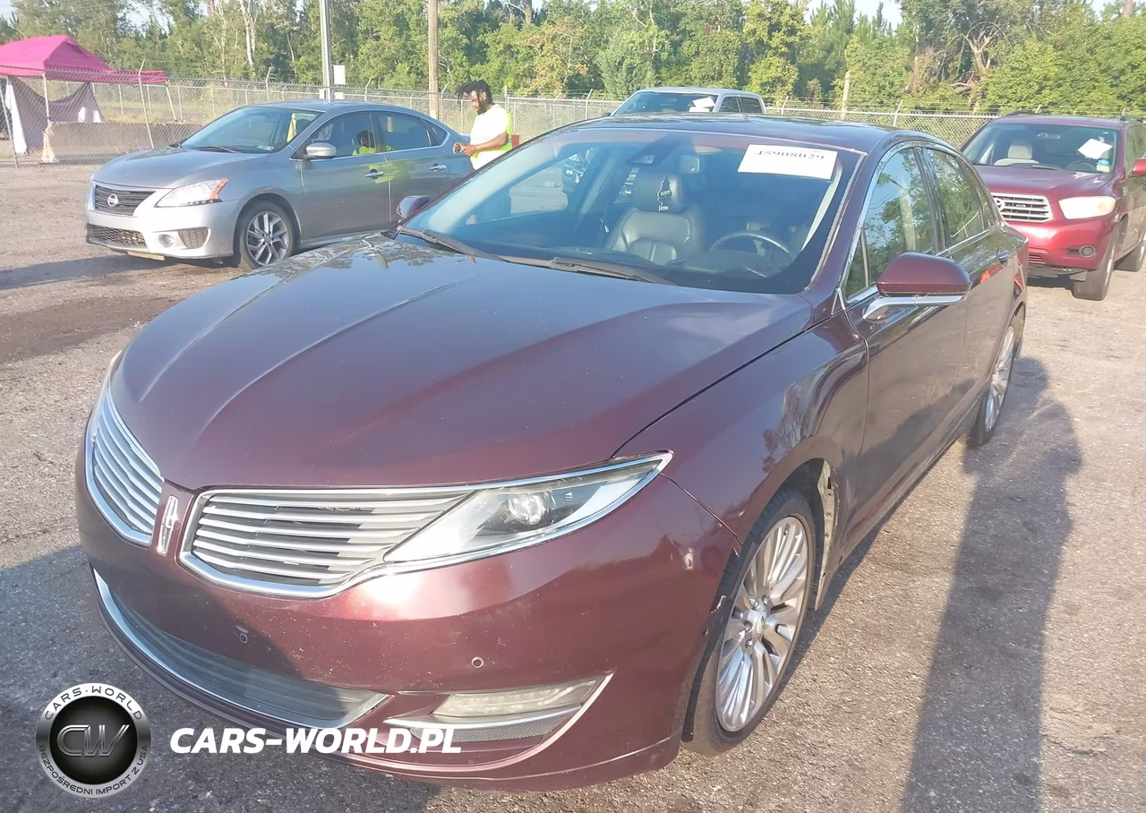 2013 Lincoln Mkz VIN:3LN6L2G94DR825199 - 2