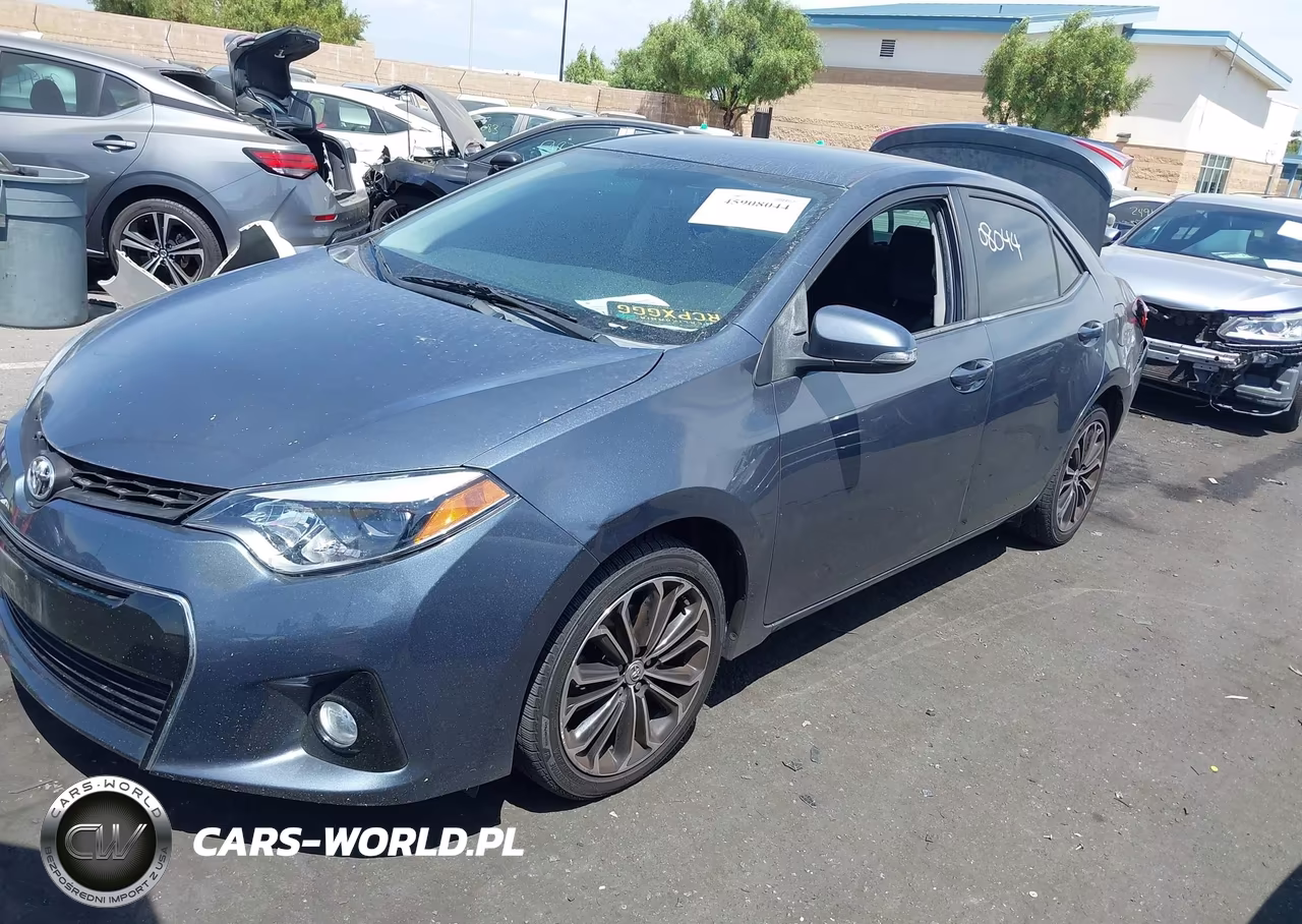 2015 Toyota Corolla S Plus VIN:2T1BURHE7FC401853 - 2