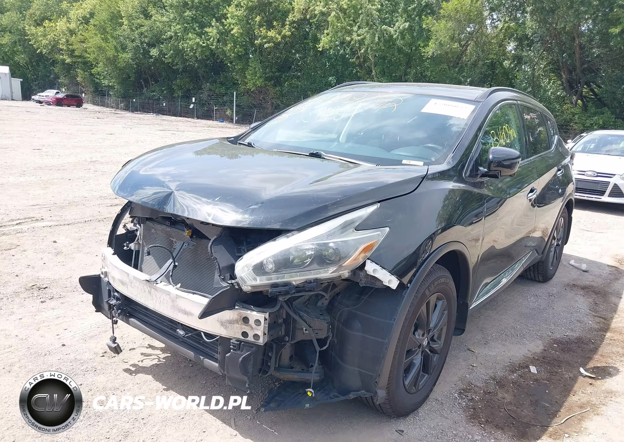 2018 Nissan Murano Sv VIN:5N1AZ2MH3JN186770 - 2